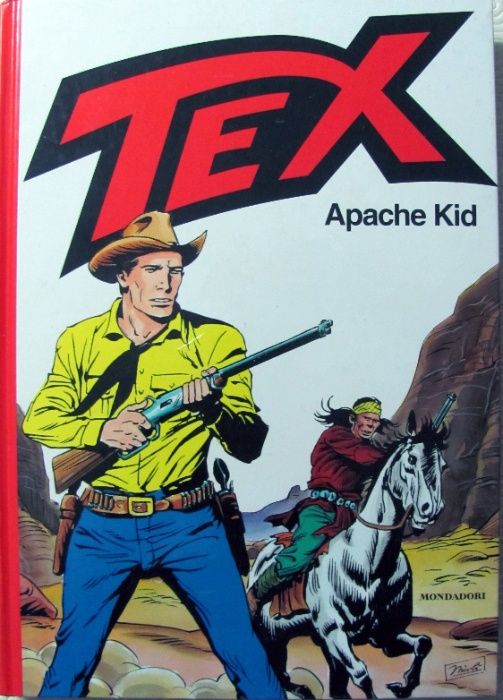 Livro Tex original em Italiano e a cores: Apache Kid