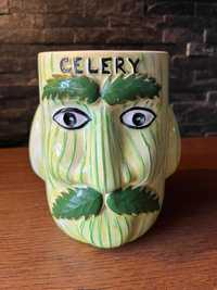 Porcelanowy stary pojemnik Price Celery