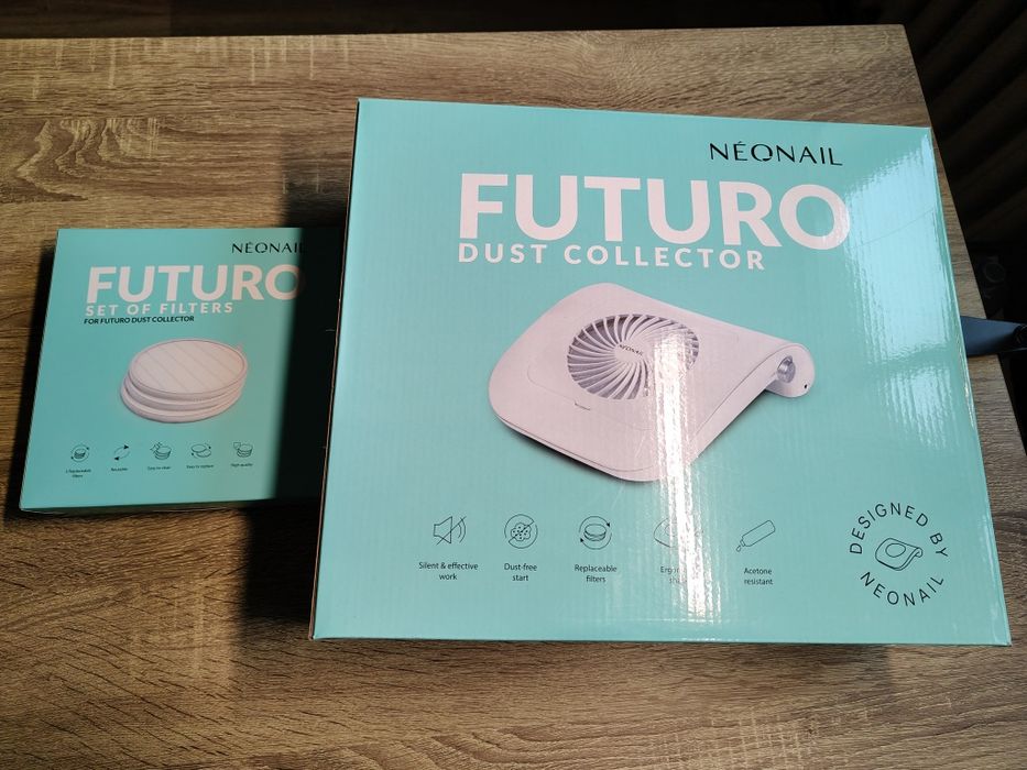 Pochłaniacz pyłu NEONAIL FUTURO + zestaw 3 filtrów wymiennych
