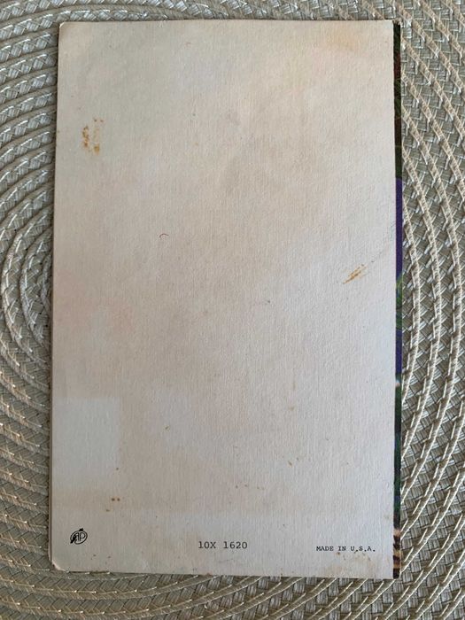 Postais religiosos e de Natal antigos vintage dos anos 70 / 80