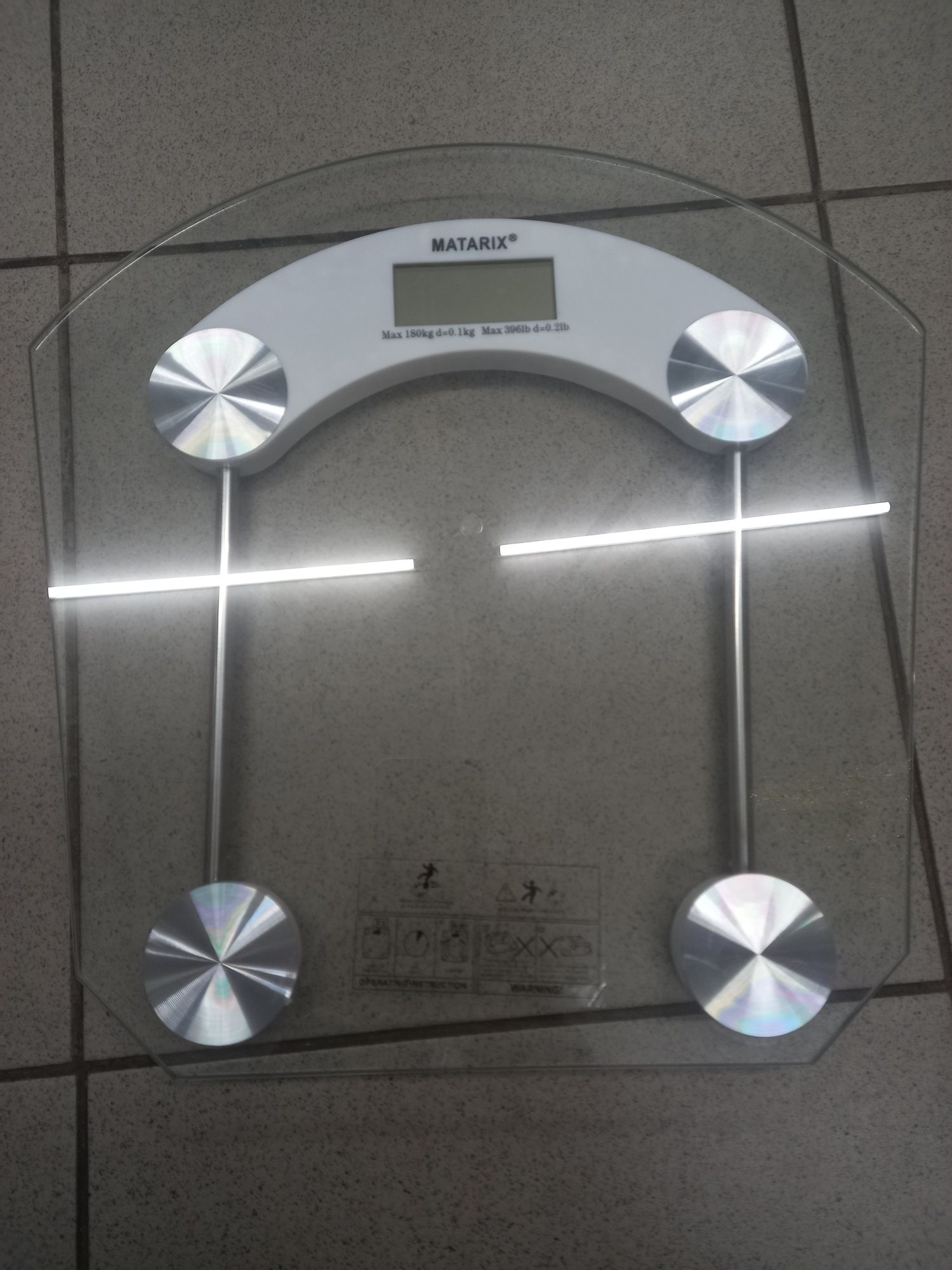 Распродажа Весы напольные электронные стеклянные  180 кг точные 0.05кг