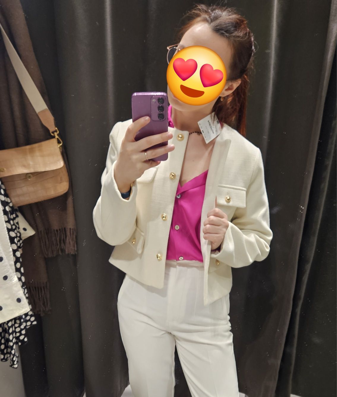 Żakiet Zara w stylu Chanel