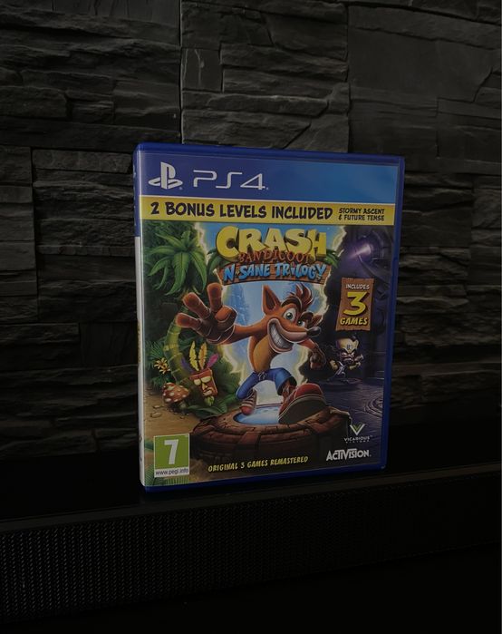 Crash bandicoot nsane trilogy / ps4 / ps5 / playstation 4