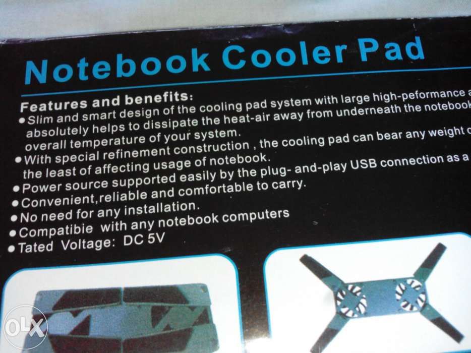 Notebook Cooler Pad