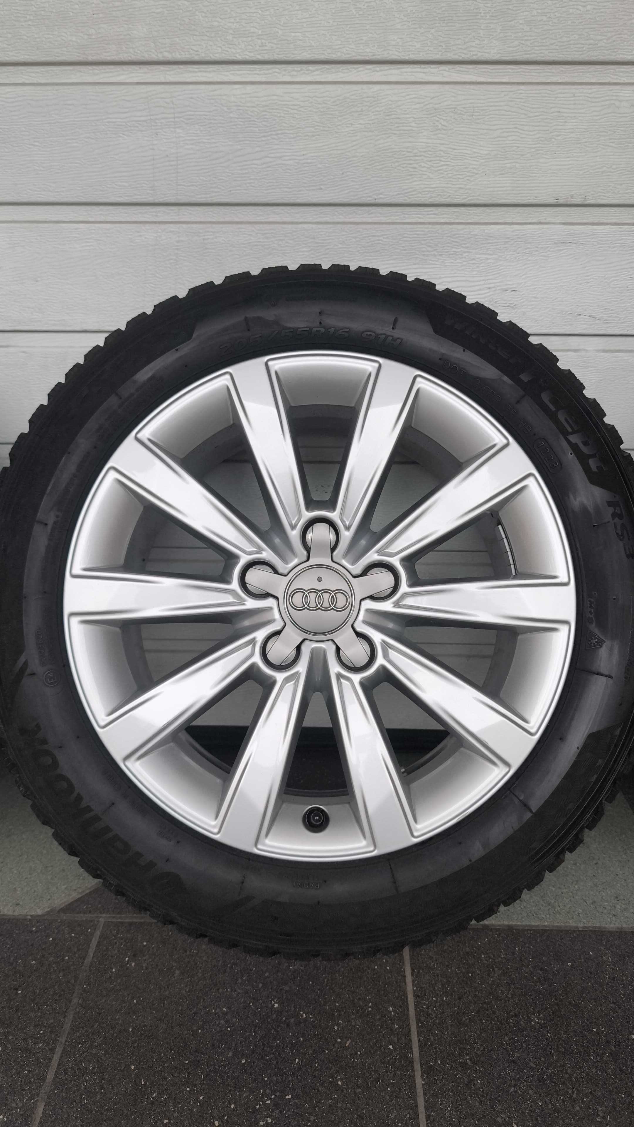 Koła 16' Audi A3 A4 B7 Vw Skoda 5x112 opony zima 205/55/16 (OL1924)