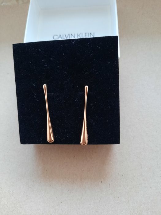 Calvin Klein oryginalne kolczyki. Na sztyft.