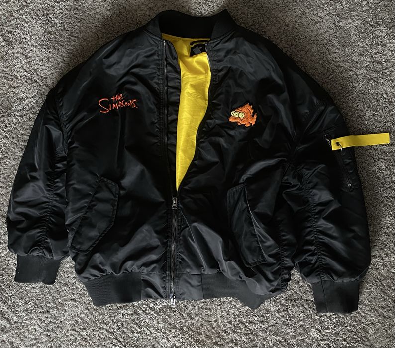 Бомбер колаборація H&M and Simsons