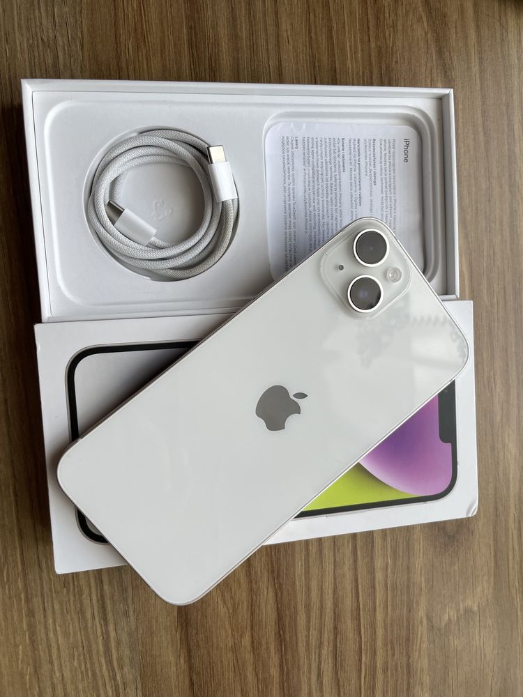 Iphone Aplle 14 Plus 512GB Starlight/A2886/Bat85%/Idealny!