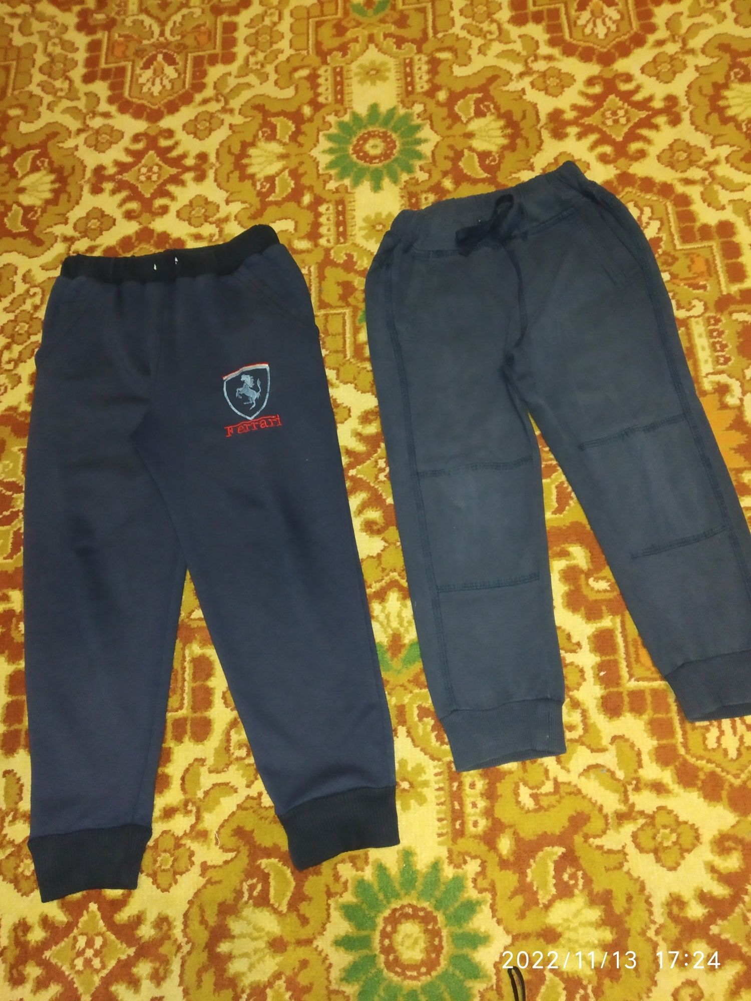 Штаны на мальчика трикотажные от 2-3 г, 92-98-104-110 см рост