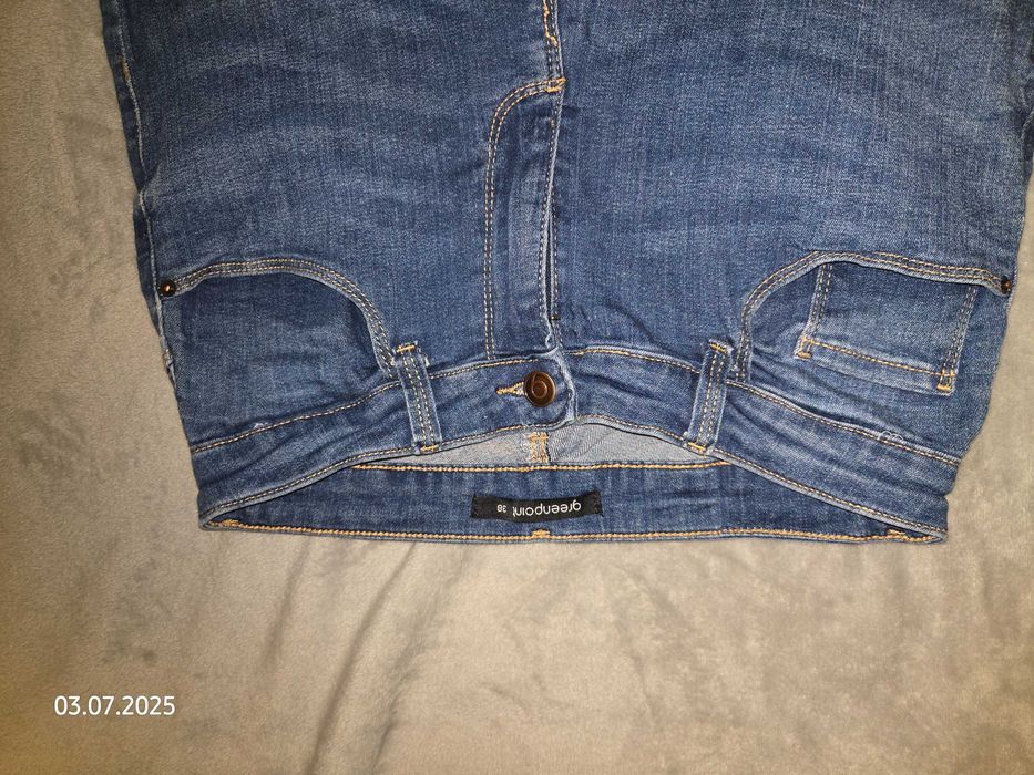 Jeansy Rybaczki GREENPOINT rozm.38