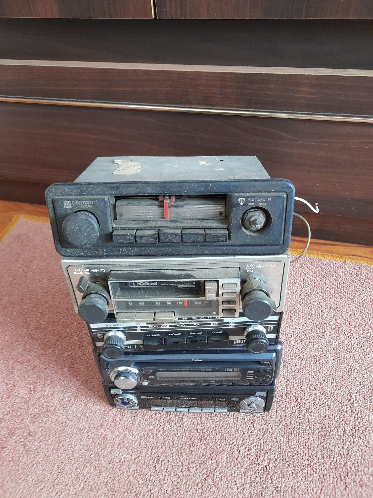 Radio safari unitra clarion blaupunkt