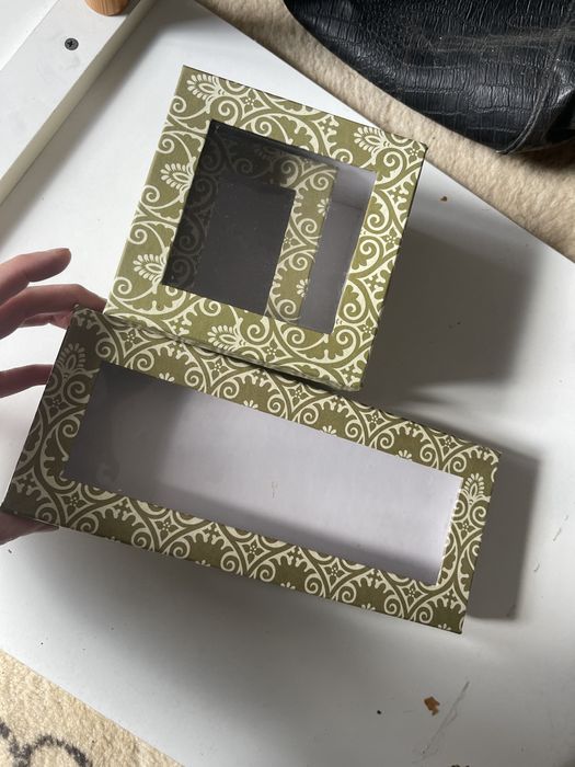 Лот 3 шт 100 грУпаковочные, подарочные коробки с картона