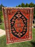 Vintage wełniany dywan perski Iran HAMADAN 150x125 galeria 6 tys