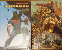 DC Comics Superman i ludzie ze stali tom 1+Marvel Runaways tom 3 FOLIA