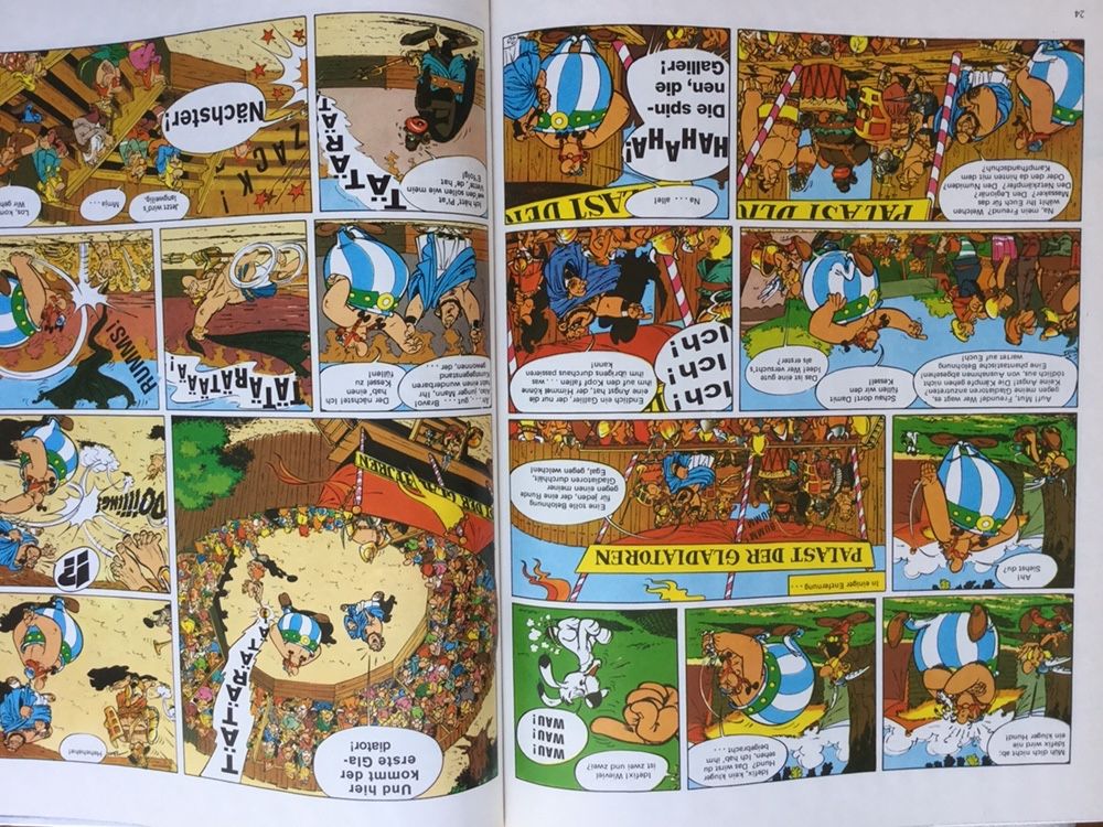 Asterix und der Kupferkessel komiks po niemiecku