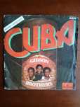 Antigo disco de vinil Gibson Brothers - CUBA