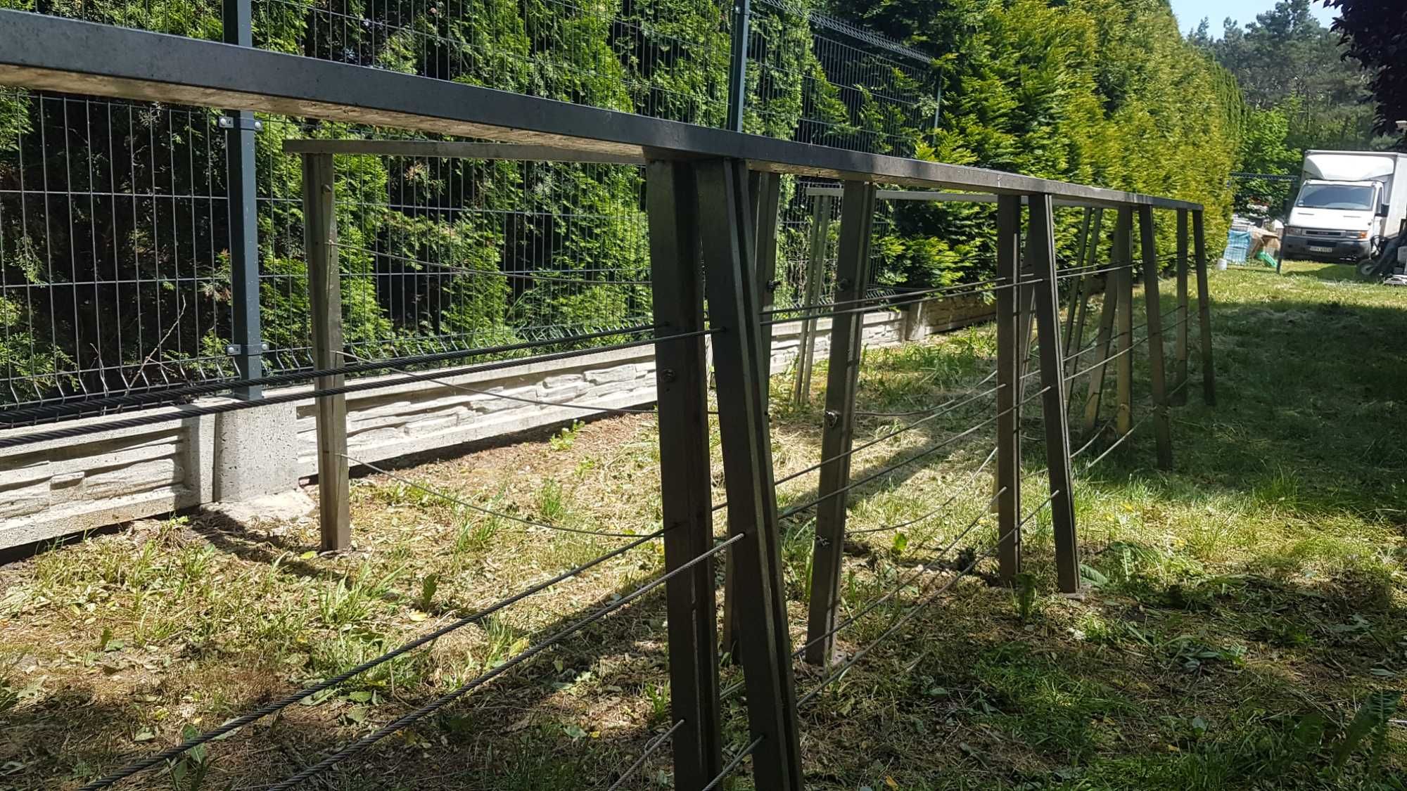 Barierka/balustrada z stali nierdzewnej INOX