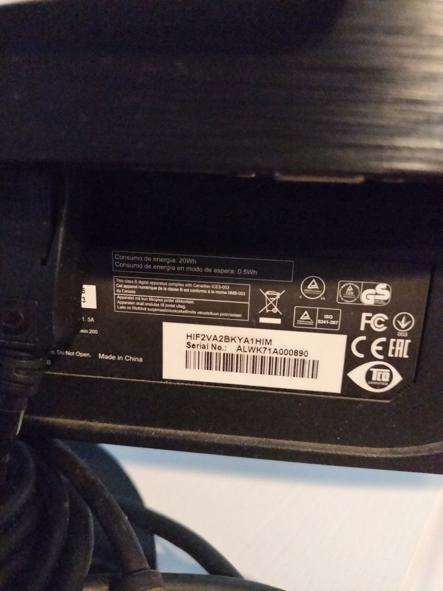 Monitor 75Hz AOC 21,5"
