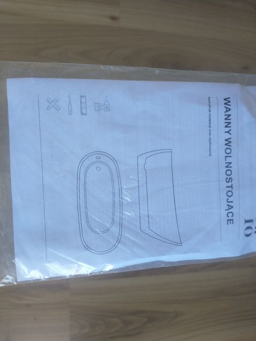 Wanna akrylowa IO nowa