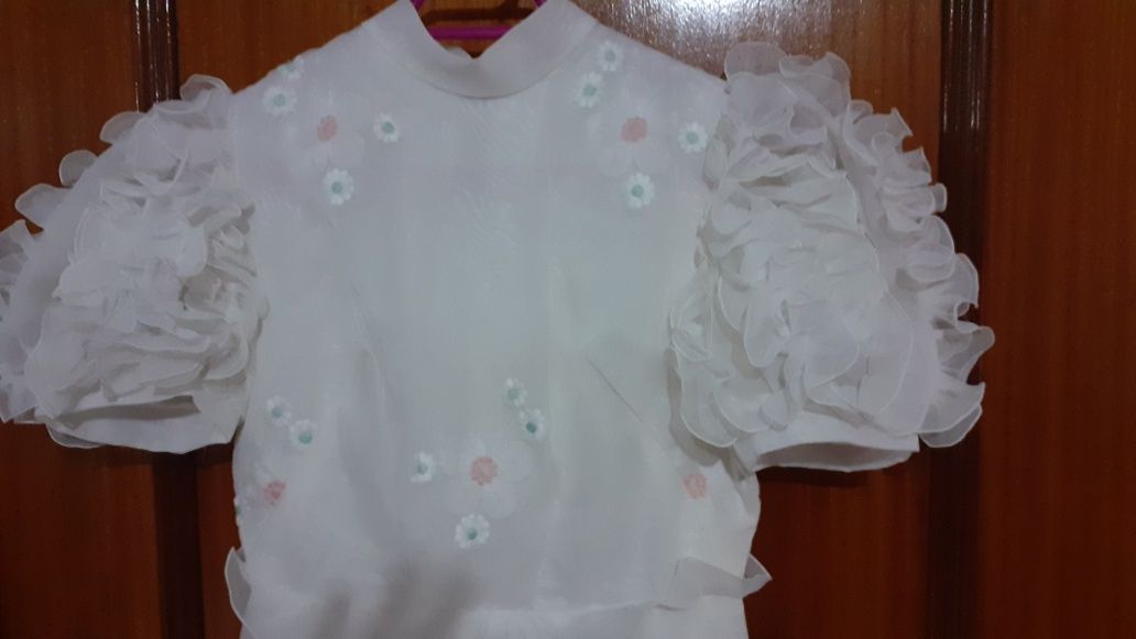 Vestido de noiva anos 70