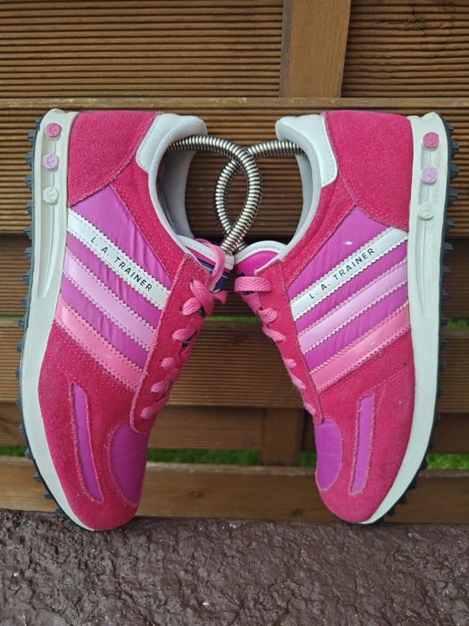 Damskie śliczne buty sportowe Adidas La Trainer rozmiar 36 i 2/3 BDB