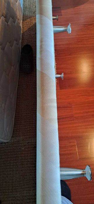 Cama solteiro + colchão ortopédico (pouco uso)