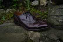 Loake brązowe męskie półbuty buty brogues 202T 8 10 UK 44 EU