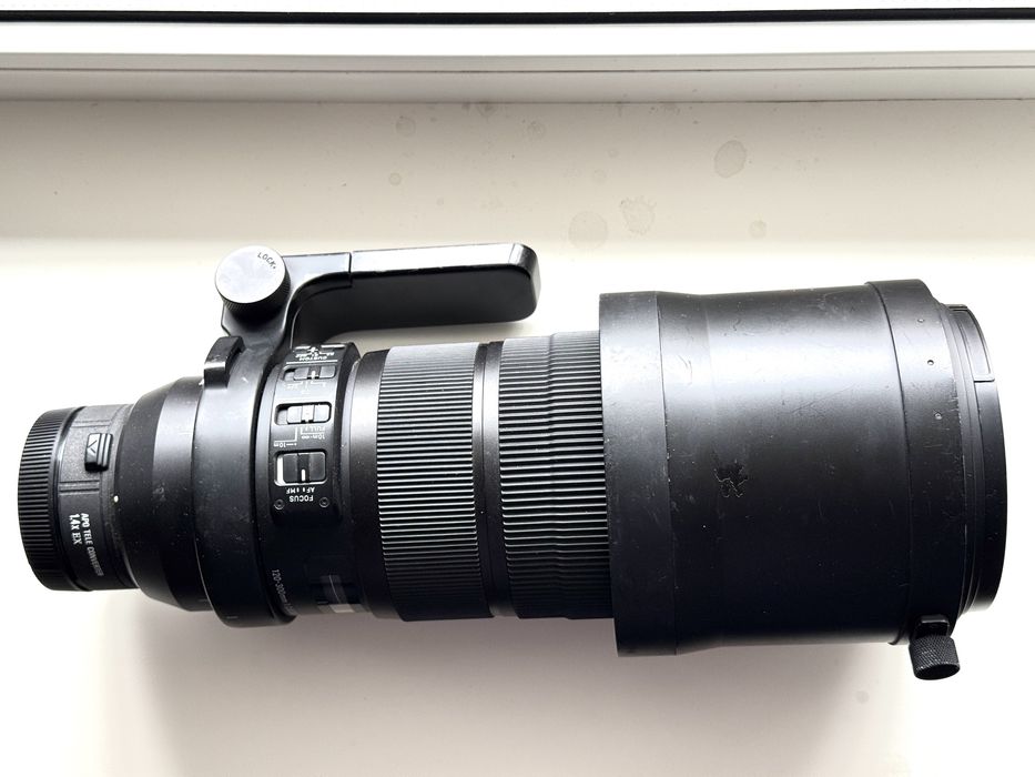 Canon Sigma 120-300mm 2.8 Sports OS HSM DG + sigma Dock usb + 1.4x TC