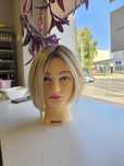 Peruka blond Bellissima 30 cm