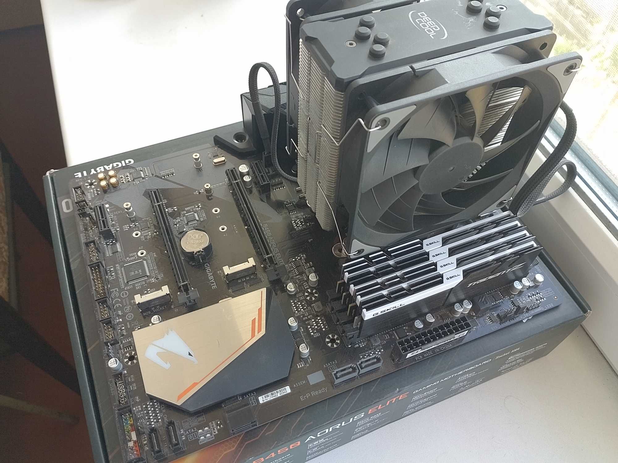 Gigabyte Aorus Elite B450/Ryzen 5 5600x/32 Gb DDR 4/GAMMAXX 400 EX