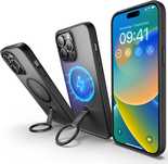Magnetyczne etui JSAUX RingLax Case MagSafe uchwyt do iPhone 15 Pro