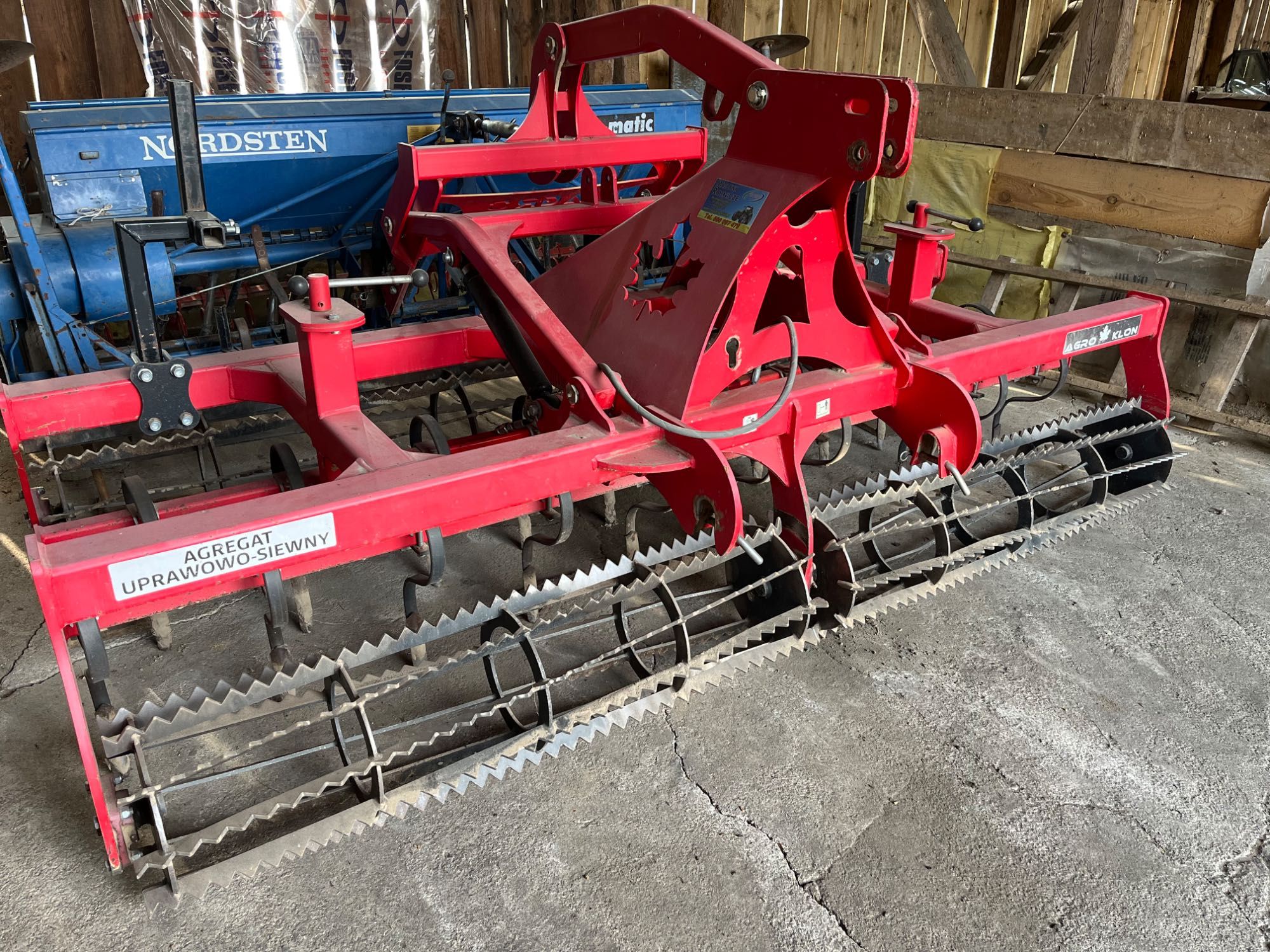 Agregat siewno uprawny 300 cm  jak nowy 3m hydrauliczny agro klon