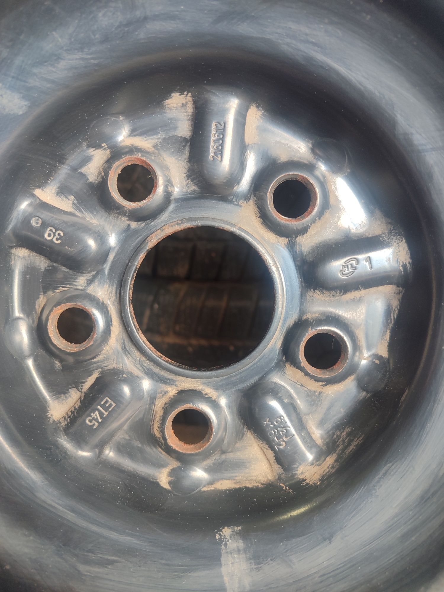 Запаска  R-16. 5×100. Dia-54.1. ЕТ-45. J-6.5