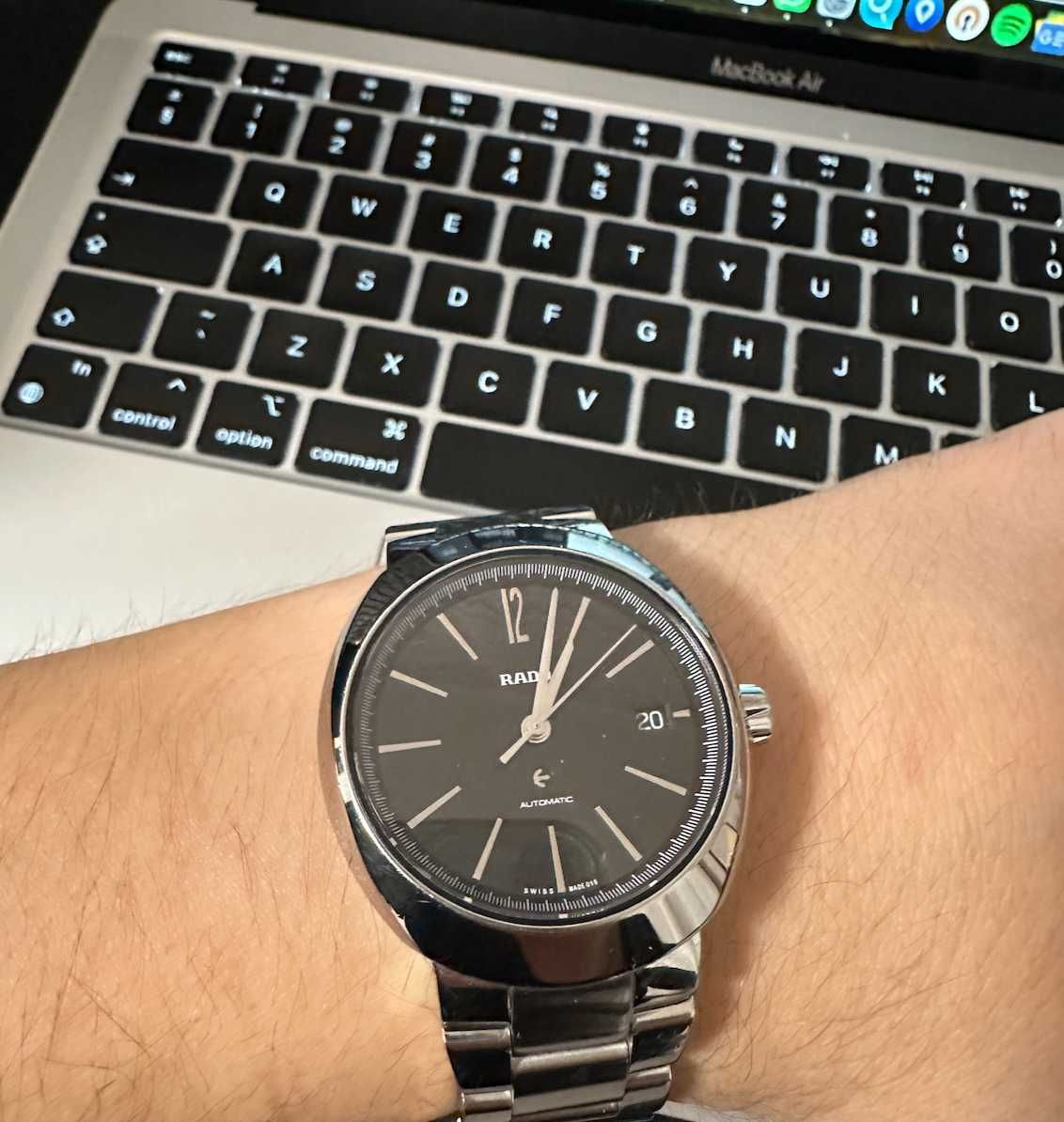 RADO D-STAR GENT AUTOMATIC STEEL Idealny stan pełny komplet, High Beat