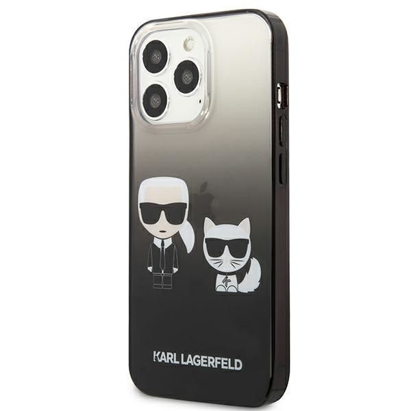 Etui Karl Lagerfeld Ikonik Karl & Choupette do iPhone 13 Pro / 13 6,1"