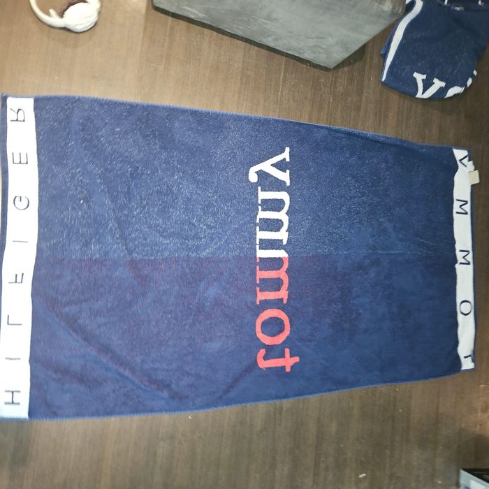 Ręcznik kąpielowy plażowy tommy hilfiger