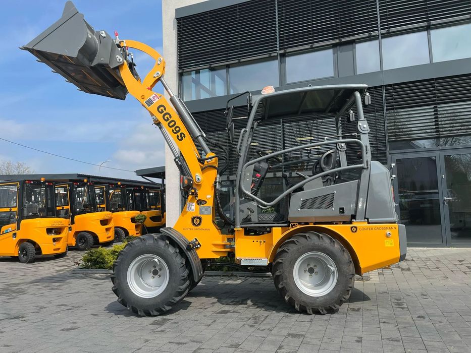 GUNTER-GROSSMANN GG09SO  Ładowarka czołowa Gunter Grossmann GG09SO. Silnik KUBOTA