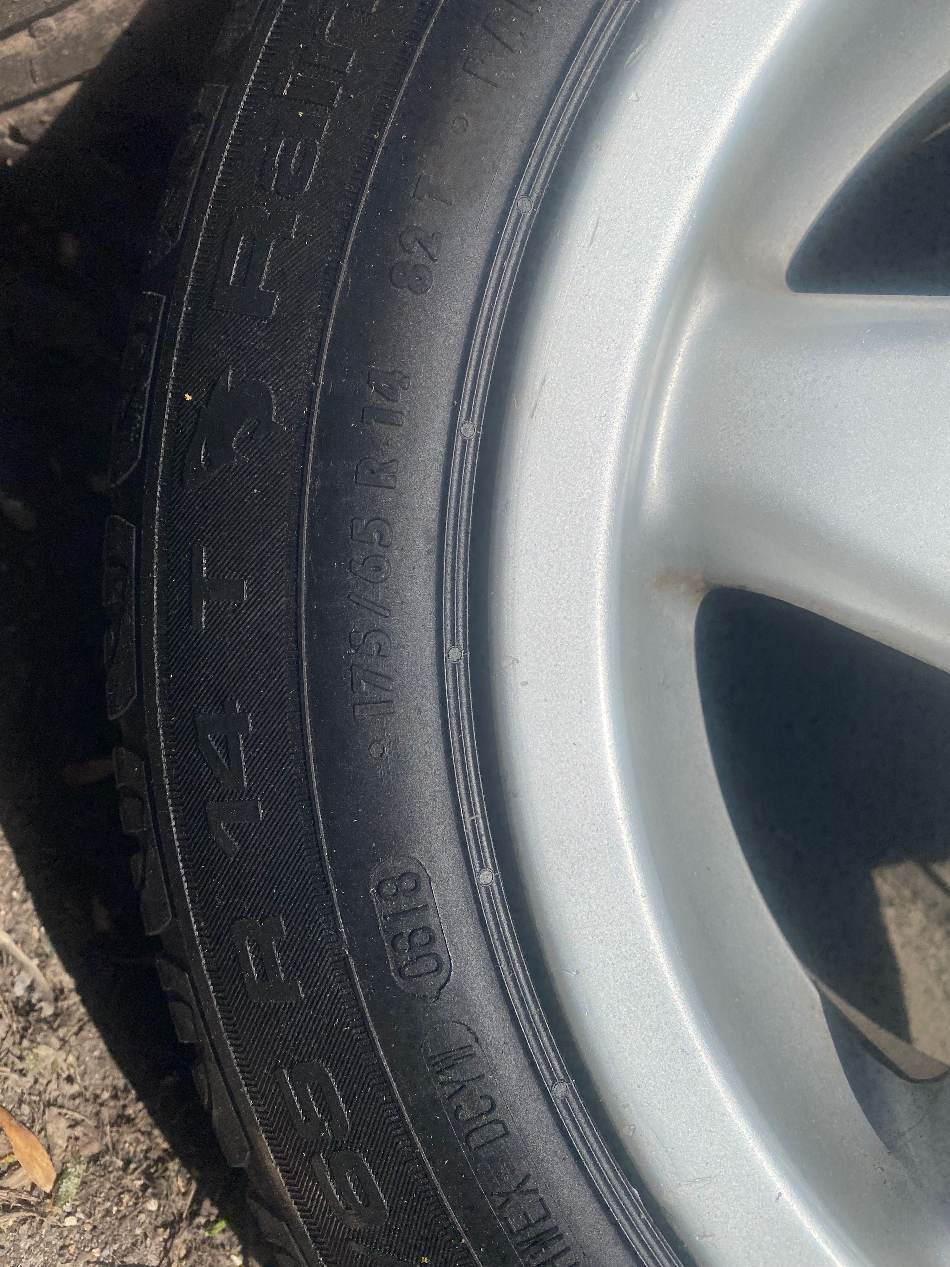 Alufelgi bcw Stephan 14’ 4x100 i 4x108 et25 7j + opony uniroyal