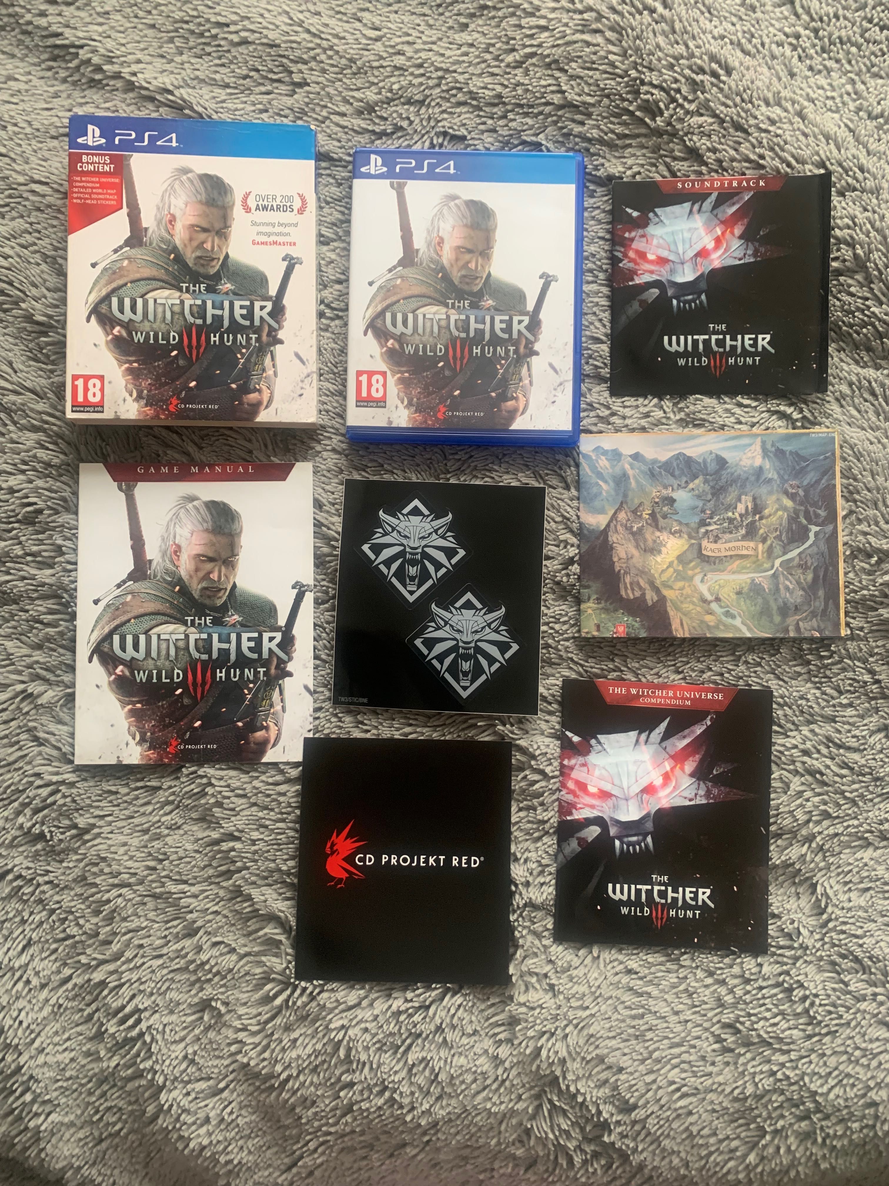 The  witcher 3  bonus edition ps4 completo