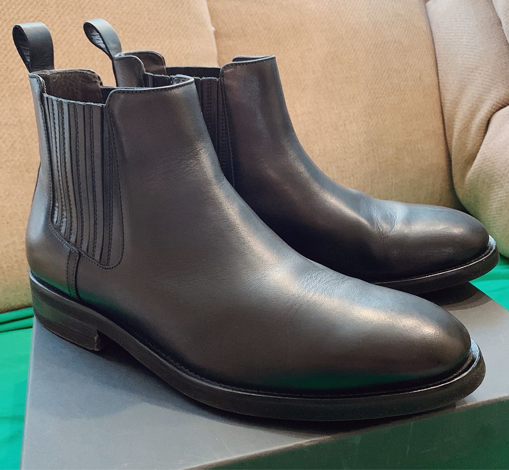 Черевики Челсі Massimo Dutti 44 Шкіра Ботинки Челси Чоловічі