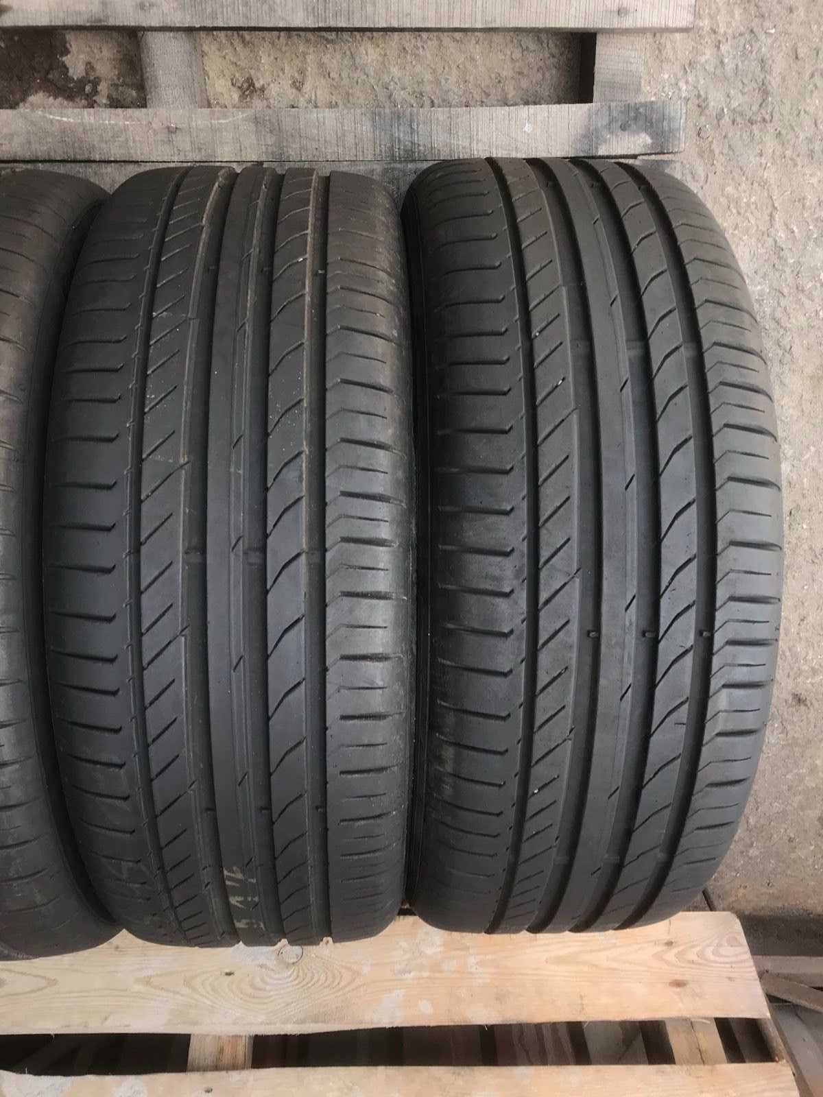 Шини Continental Sport 5 225/45R19 Комплект Літо Б/у Склад Оригінал