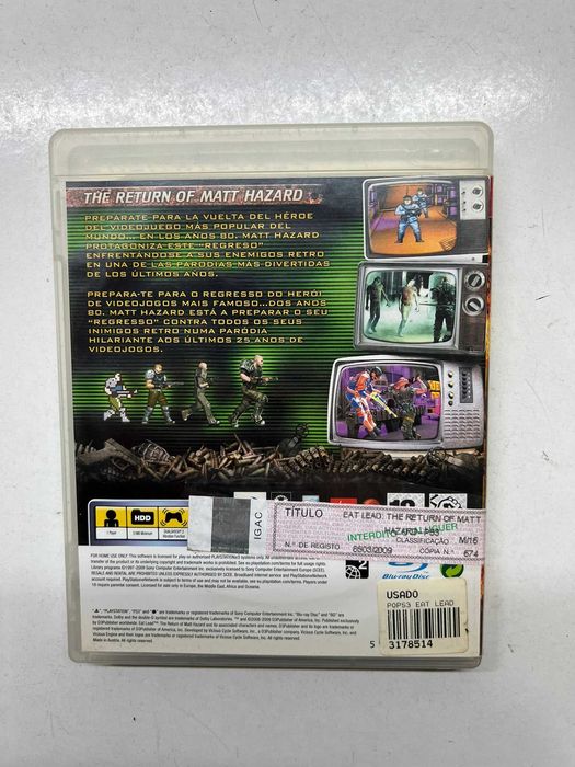 PS3 - Eat Lead: The Return Of Matt Hazard