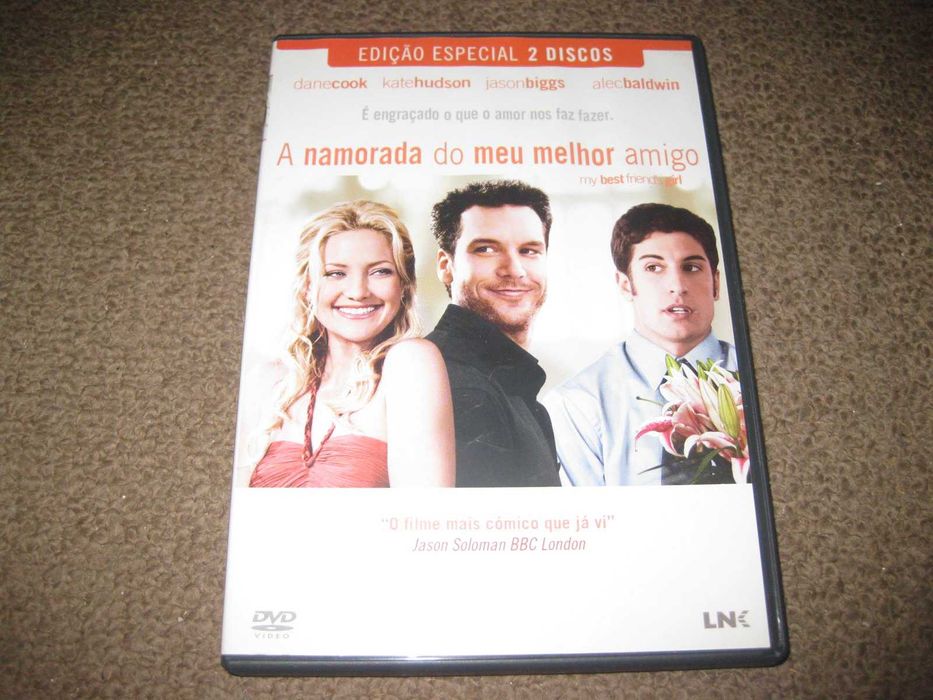 "A Namorada do Meu Melhor Amigo" C/ Kate Hudson/Edição Especial 2 DVDs