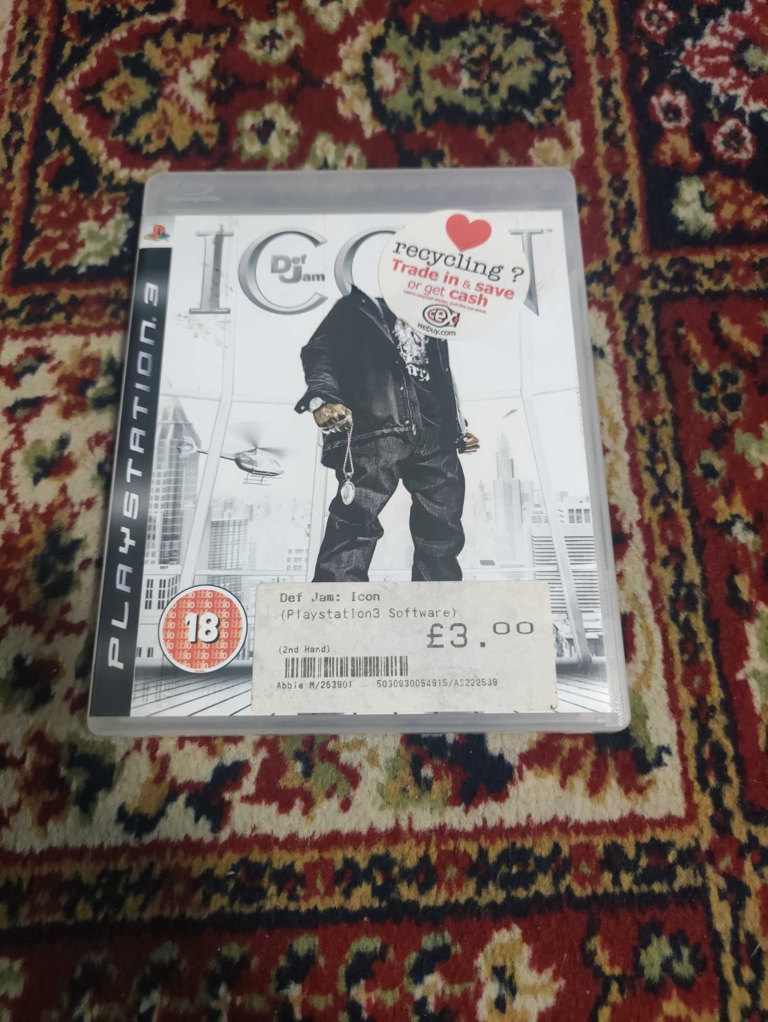 Gra na ps3 - Def Jam Icon