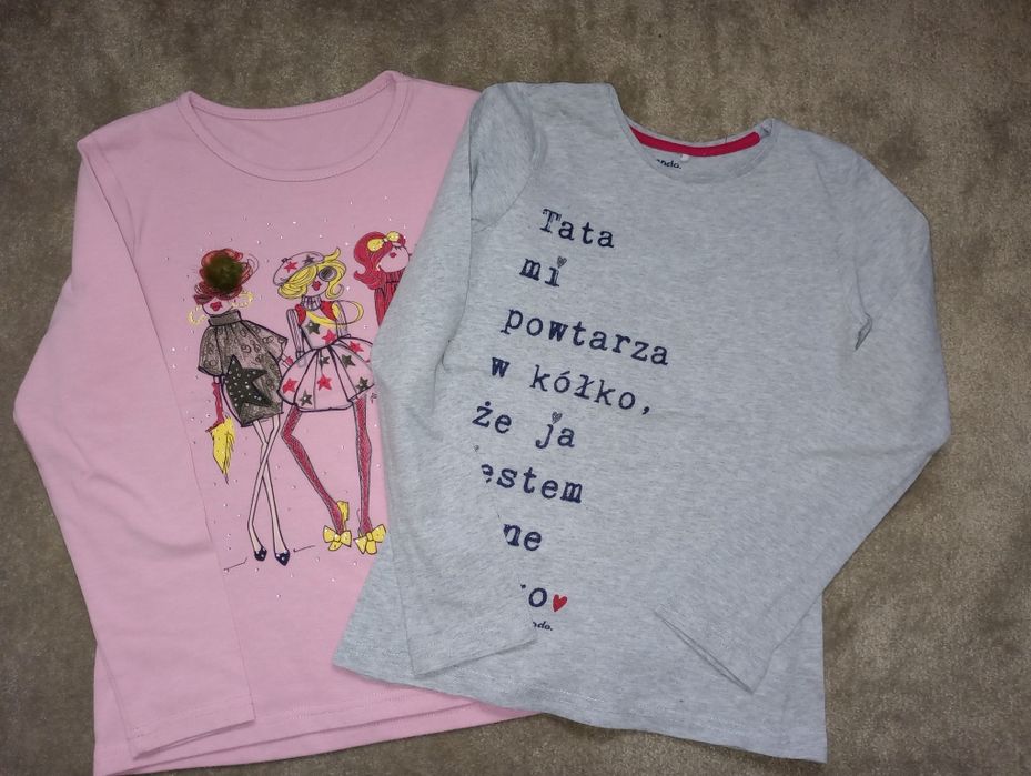 Dwie bluzeczki r.134