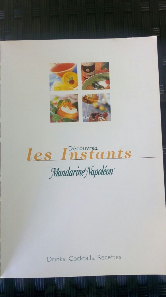 Livro de receitas em Francês