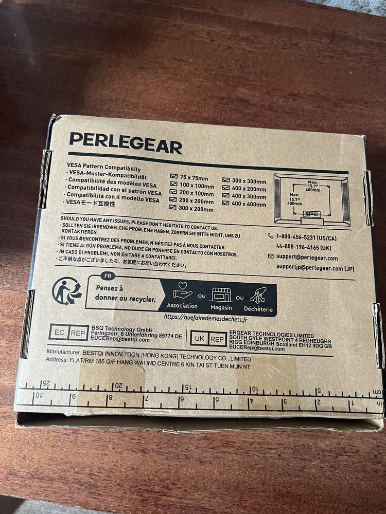 Настінний кронштейн Perlegear PGMFK6-E для телевізора