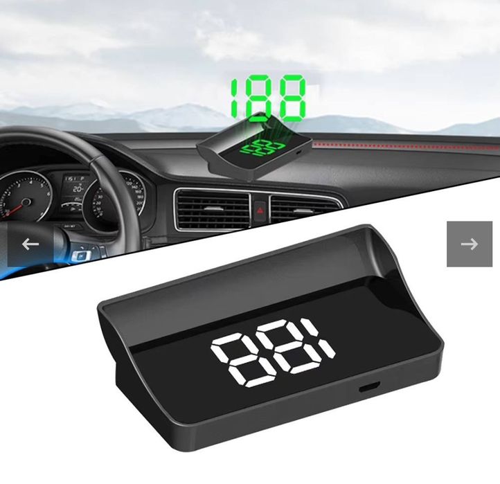 Проекція швидкості на лобове скло