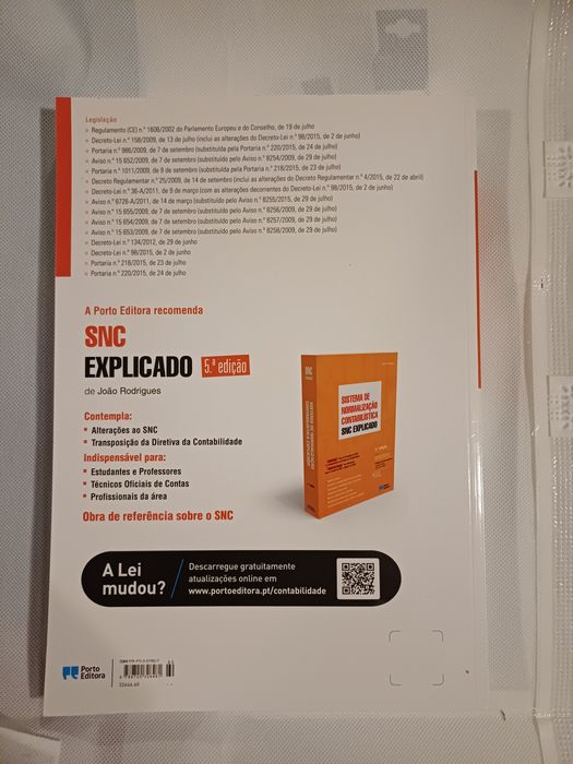 Livro - Sistema de Normalização Contabilística - SNC