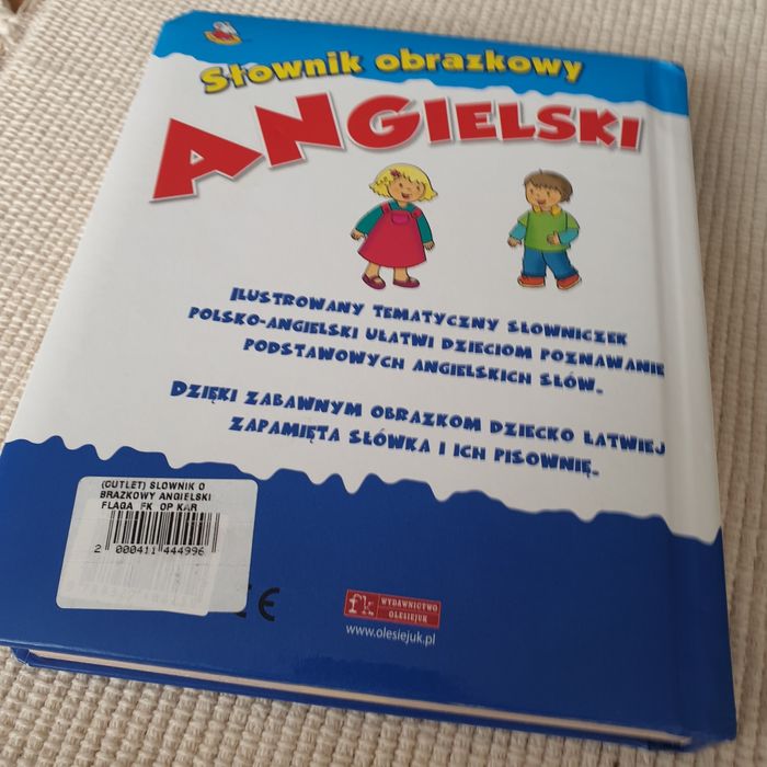 Słownik obrazkowy Angielski Olesiejuk